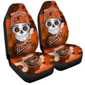 Baltimore Orioles Car Seat Covers Skull Theme Collection - Gearcarcover - 3