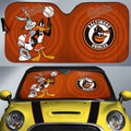 Baltimore Orioles Car Sunshade Custom Car Accessories - Gearcarcover - 1