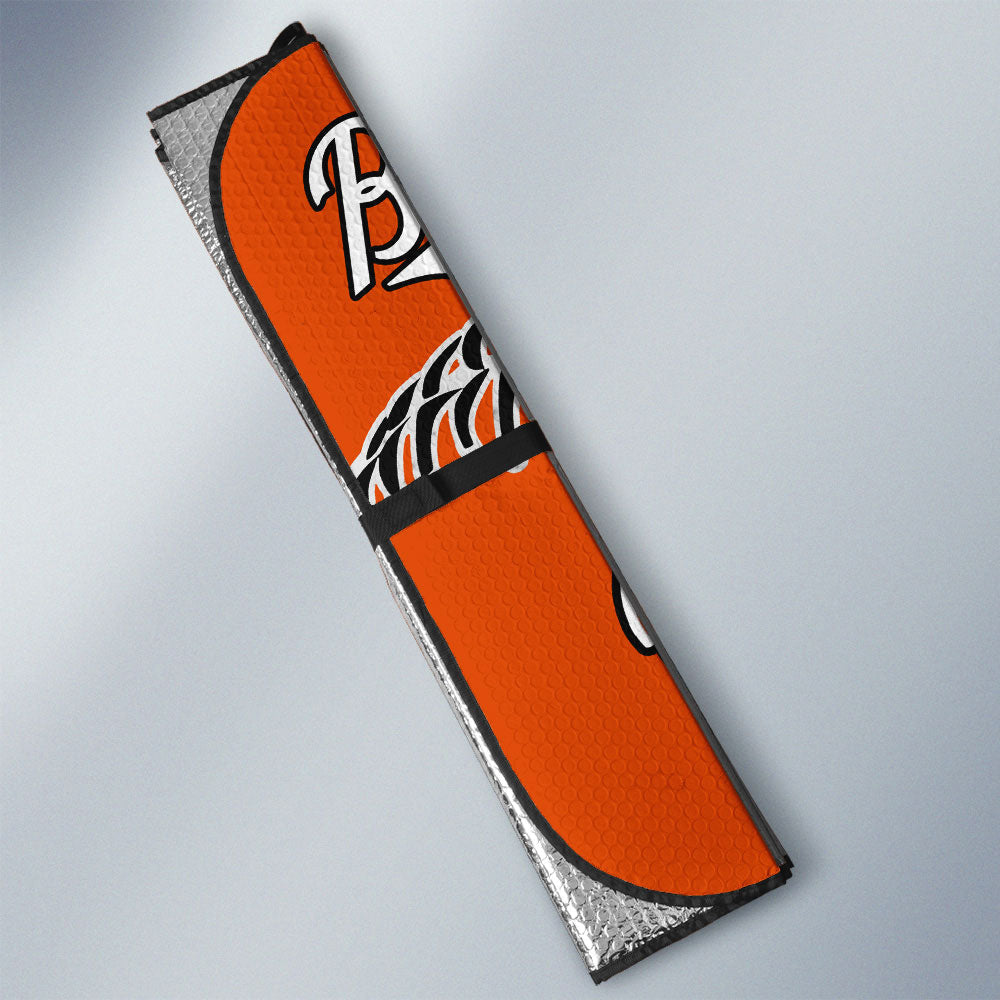 Baltimore Orioles Car Sunshade Custom Car Accessories - Gearcarcover - 3