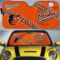 Baltimore Orioles Car Sunshade Custom Car Accessories - Gearcarcover - 1