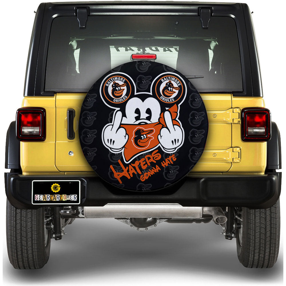 Baltimore Orioles Spare Tire Covers Custom Car Accessories - Gearcarcover - 1