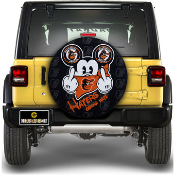 Baltimore Orioles Spare Tire Covers Custom Car Accessories - Gearcarcover - 1