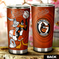 Baltimore Orioles Tumbler Cup Custom Car Accessories - Gearcarcover - 1