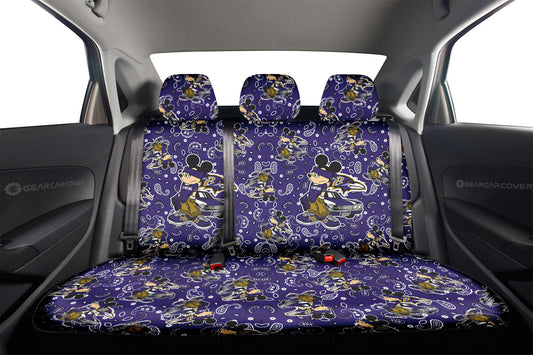 Baltimore Ravens Car Back Seat Covers Cartoon Theme Collection - Gearcarcover - 2