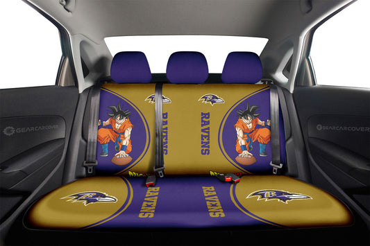 Baltimore Ravens Car Back Seat Covers Custom Car Accessories For Fans - Gearcarcover - 2