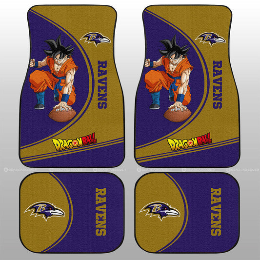 Baltimore Ravens Car Floor Mats Custom Car Accessories For Fans - Gearcarcover - 1