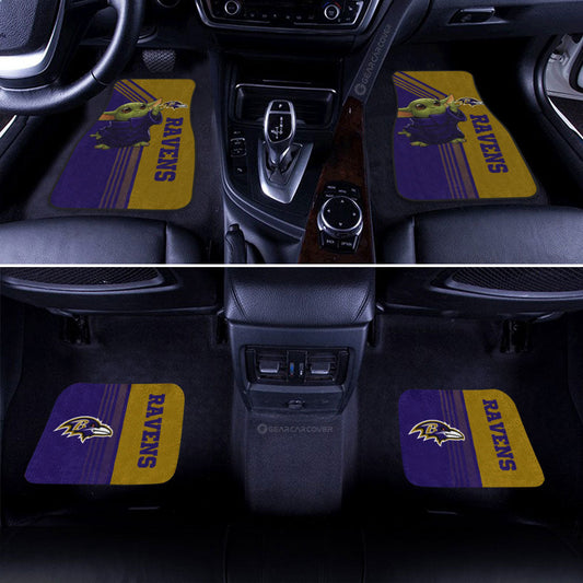 Baltimore Ravens Car Floor Mats Custom Car Accessories - Gearcarcover - 2