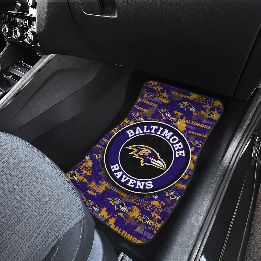 Baltimore Ravens Car Floor Mats Custom Car Accessories - Gearcarcover - 3