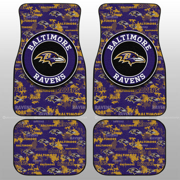 Baltimore Ravens Car Floor Mats Custom Car Accessories - Gearcarcover - 1