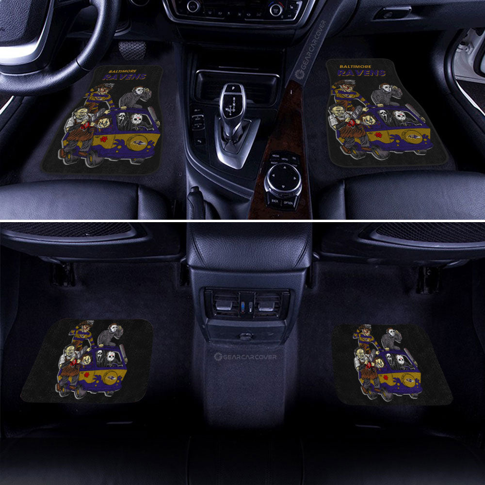 Baltimore Ravens Car Floor Mats Custom Car Accessories - Gearcarcover - 2