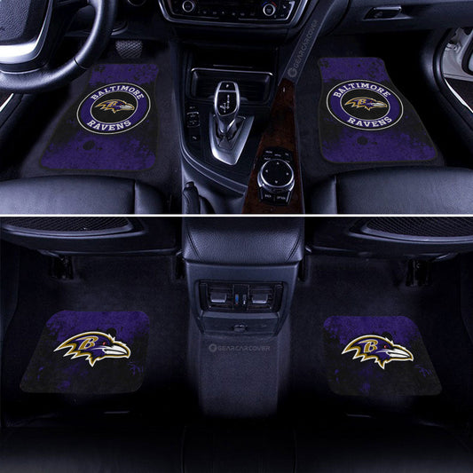 Baltimore Ravens Car Floor Mats Custom Car Accessories - Gearcarcover - 2