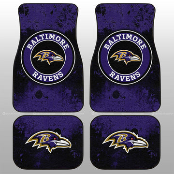 Baltimore Ravens Car Floor Mats Custom Car Accessories - Gearcarcover - 1