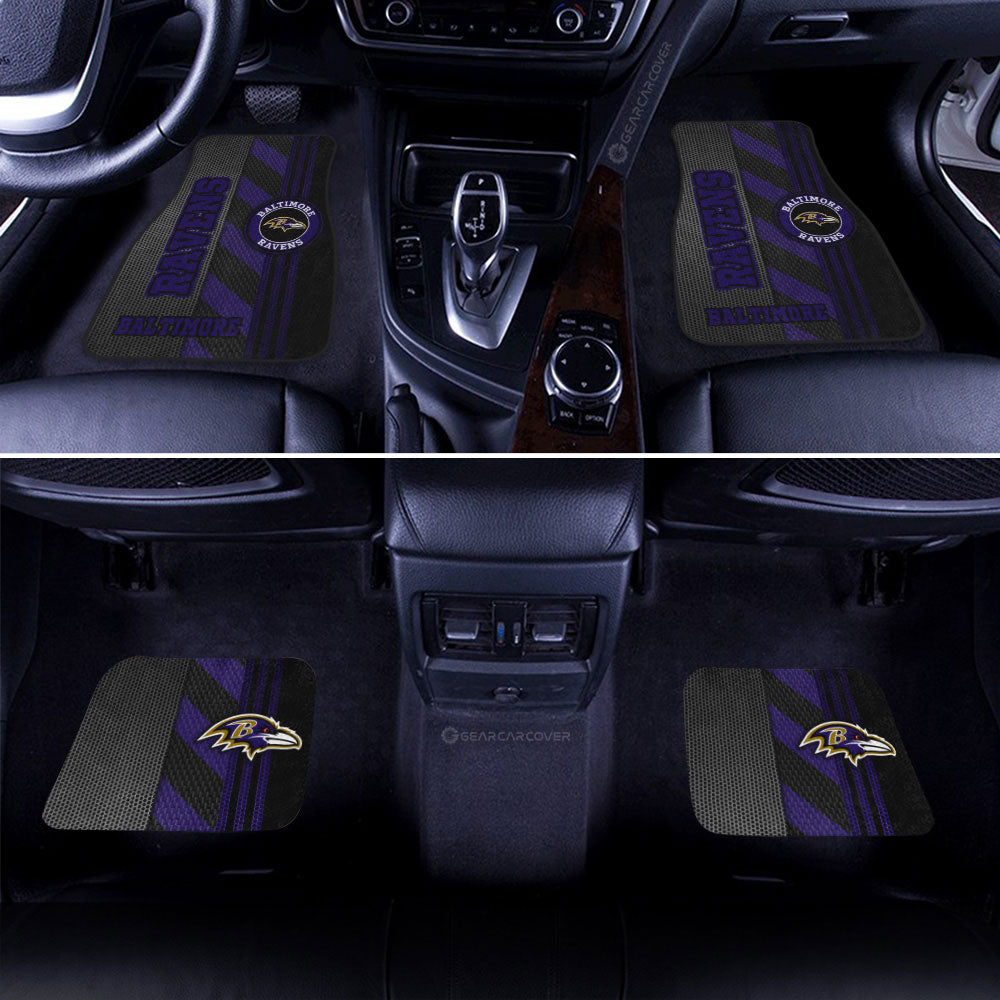 Baltimore Ravens Car Floor Mats Custom Car Accessories - Gearcarcover - 2