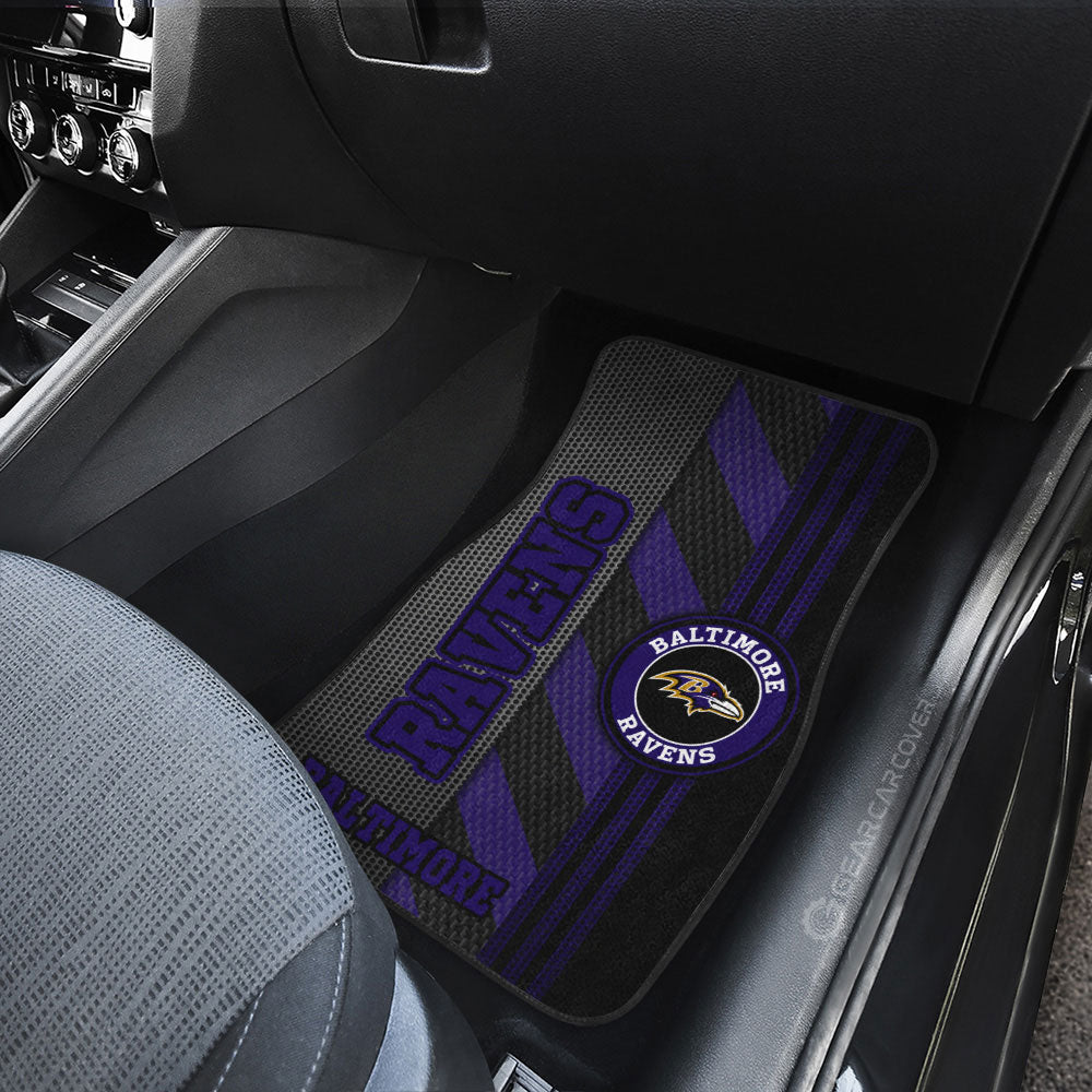 Baltimore Ravens Car Floor Mats Custom Car Accessories - Gearcarcover - 3