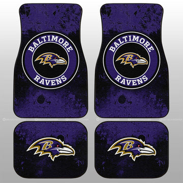 Baltimore Ravens Car Floor Mats Custom Car Accessories - Gearcarcover - 1