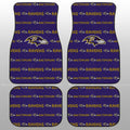 Baltimore Ravens Car Floor Mats Sporty Team Collection - Gearcarcover - 1