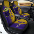 Baltimore Ravens Car Seat Covers Baby Yoda Car Accessories - Gearcarcover - 2