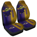 Baltimore Ravens Car Seat Covers Baby Yoda Car Accessories - Gearcarcover - 3