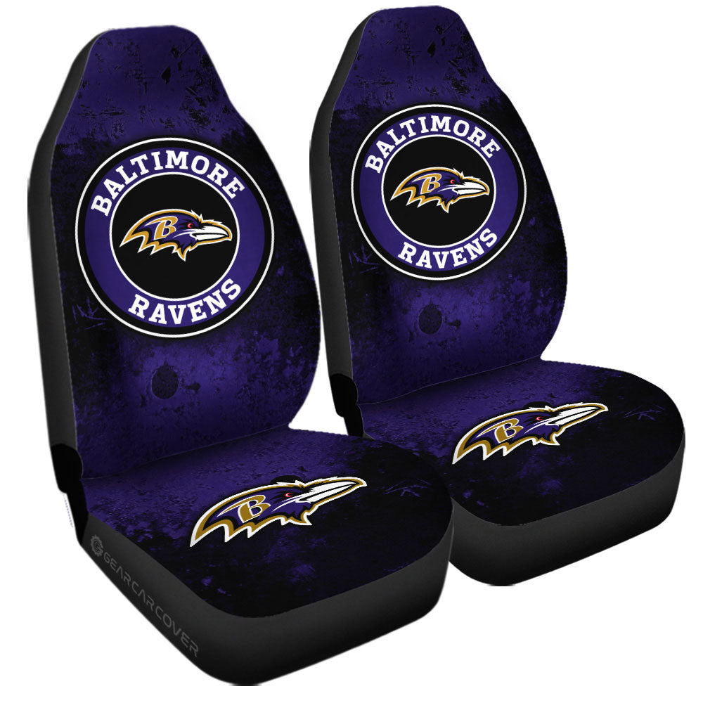 Baltimore Ravens Car Seat Covers Custom Car Accessories - Gearcarcover - 3