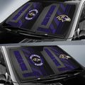 Baltimore Ravens Car Sunshade Custom Car Accessories - Gearcarcover - 2