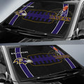 Baltimore Ravens Car Sunshade Custom Car Accessories - Gearcarcover - 2