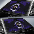 Baltimore Ravens Car Sunshade Custom Car Accessories - Gearcarcover - 2