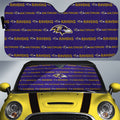 Baltimore Ravens Car Sunshade Sporty Team Collection - Gearcarcover - 1