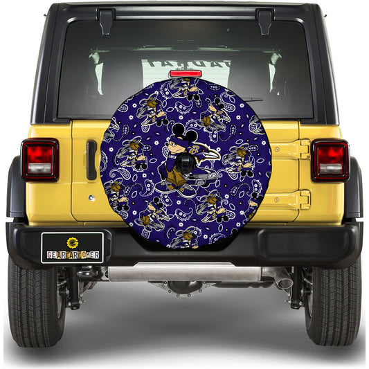 Baltimore Ravens Spare Tire Covers Camera Hole Cartoon Theme Collection - Gearcarcover - 1
