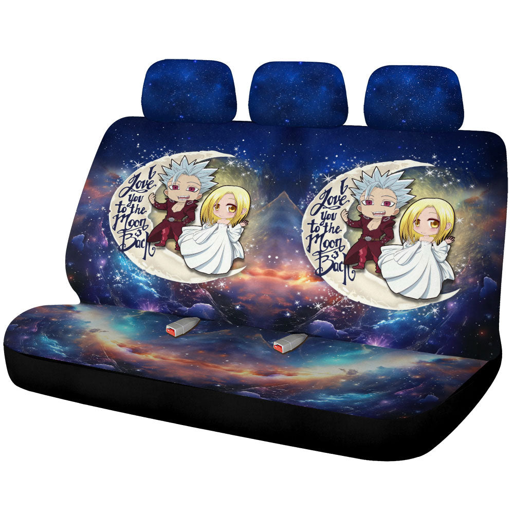 Ban And Elaine Car Back Seat Covers Custom Car Accessories - Gearcarcover - 1