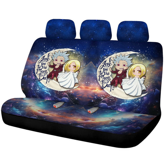 Ban And Elaine Car Back Seat Covers Custom Car Accessories - Gearcarcover - 1