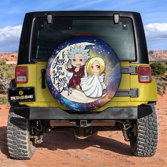 Ban And Elaine Spare Tire Covers Custom Car Accessories - Gearcarcover - 2