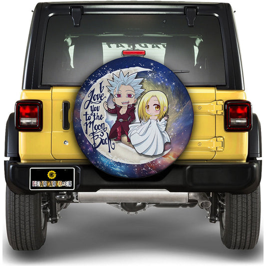 Ban And Elaine Spare Tire Covers Custom Car Accessories - Gearcarcover - 1