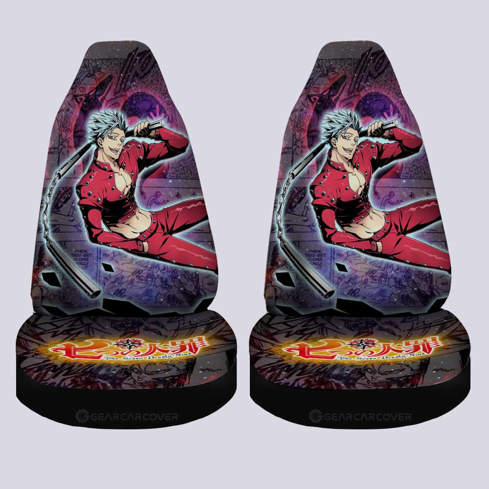 Ban Car Seat Covers Custom Galaxy Manga Style - Gearcarcover - 4