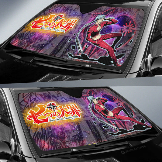 Ban Car Sunshade Custom Galaxy Manga Style - Gearcarcover - 2