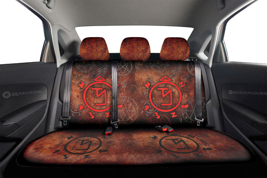 Banishing Sigils Car Back Seat Covers Custom Supernatural Car Accessories - Gearcarcover - 2