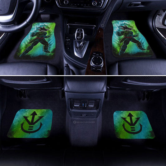 Bardock Car Floor Mats Custom Anime Car Accessories - Gearcarcover - 2