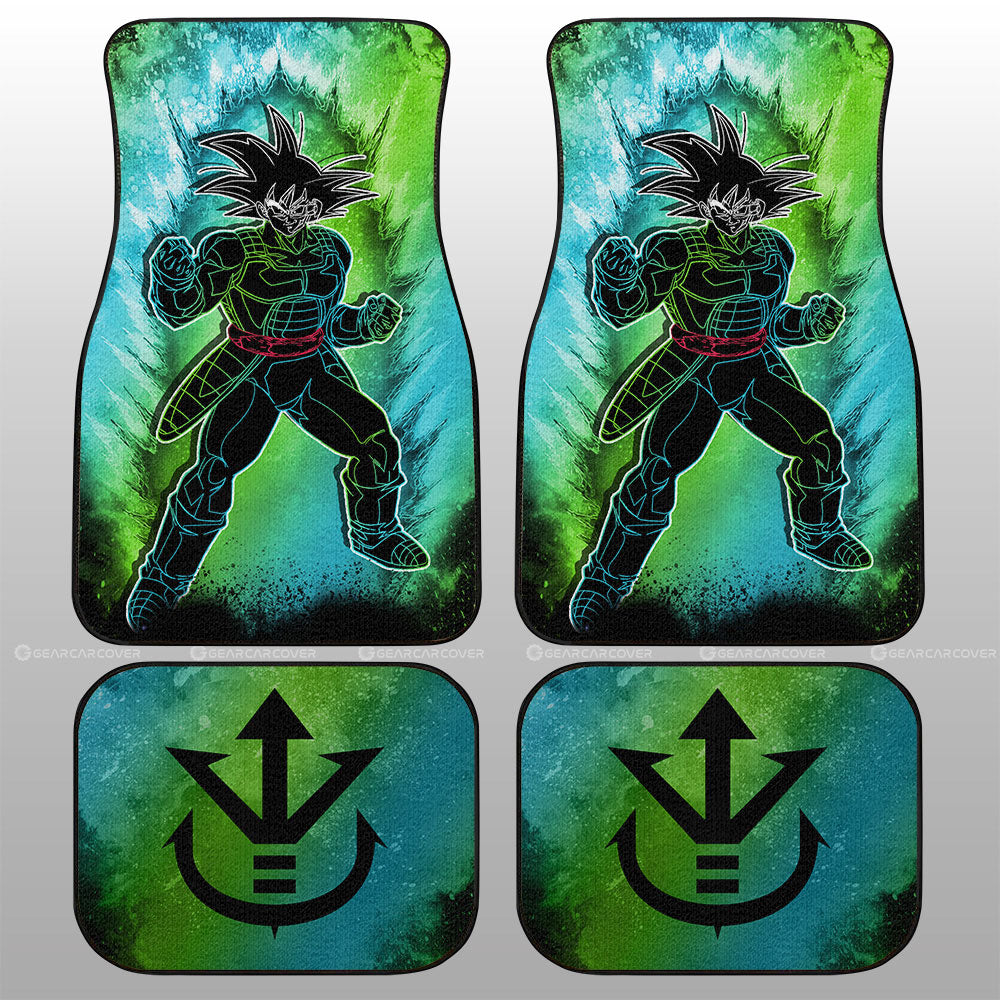 Bardock Car Floor Mats Custom Anime Car Accessories - Gearcarcover - 1