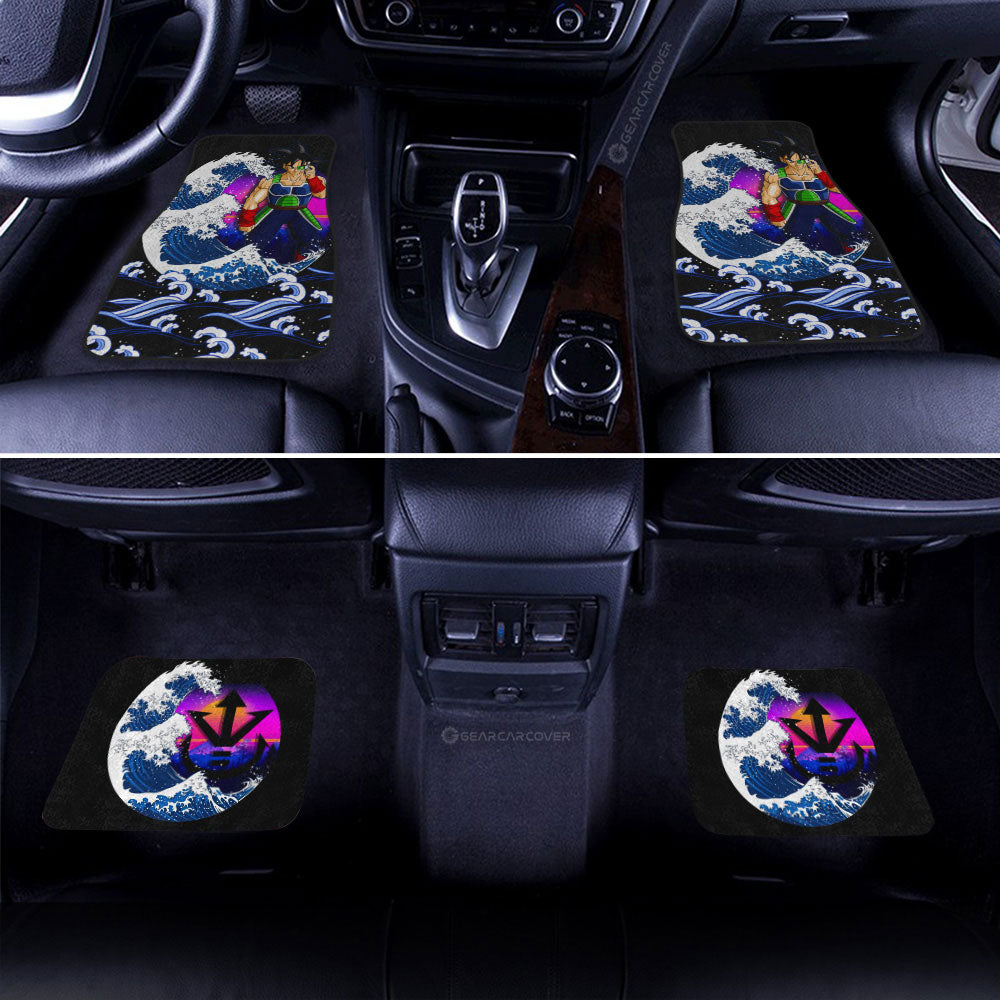 Bardock Car Floor Mats Custom Dragon Ball Car Interior Accessories - Gearcarcover - 2