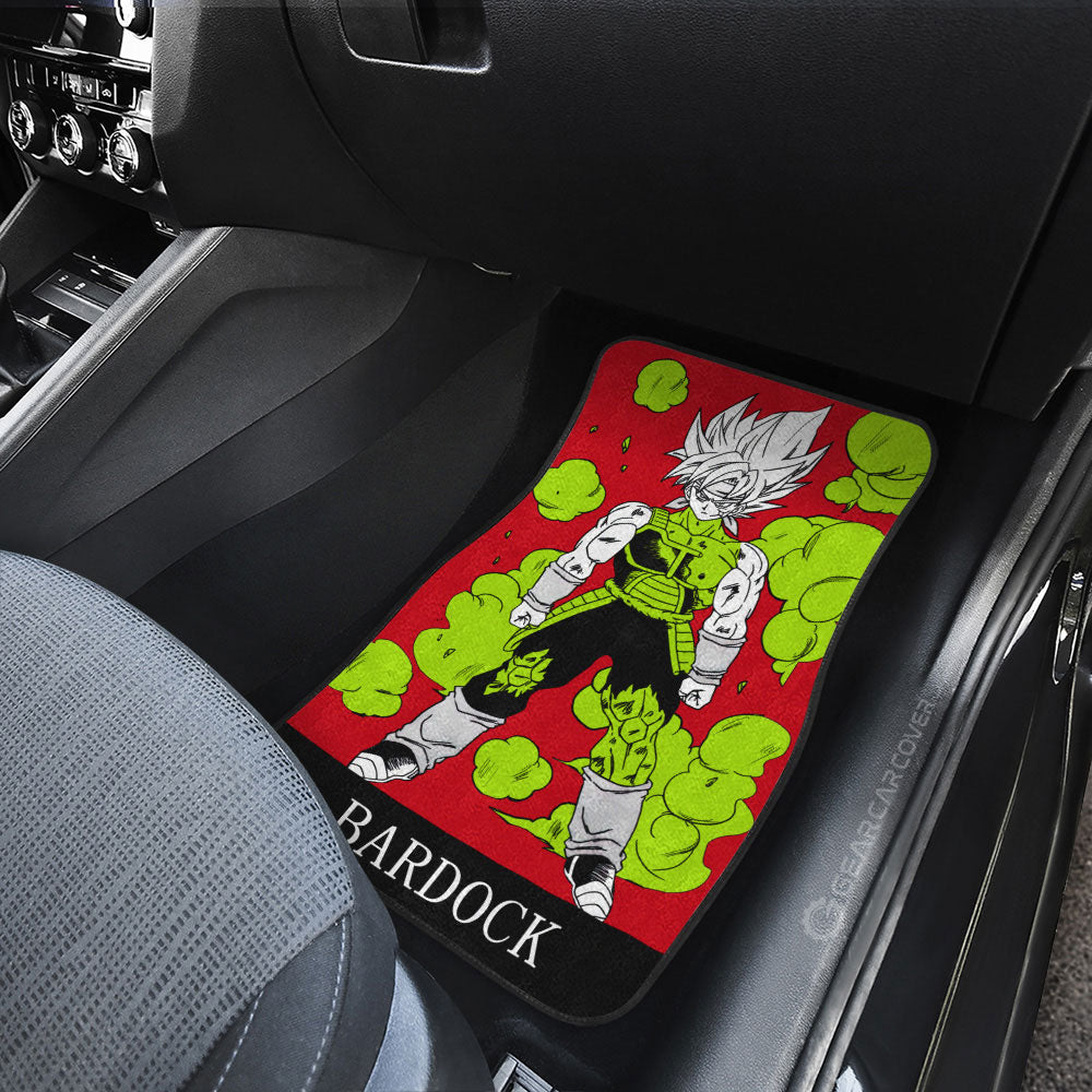 Bardock Car Floor Mats Custom Manga Color Style - Gearcarcover - 4