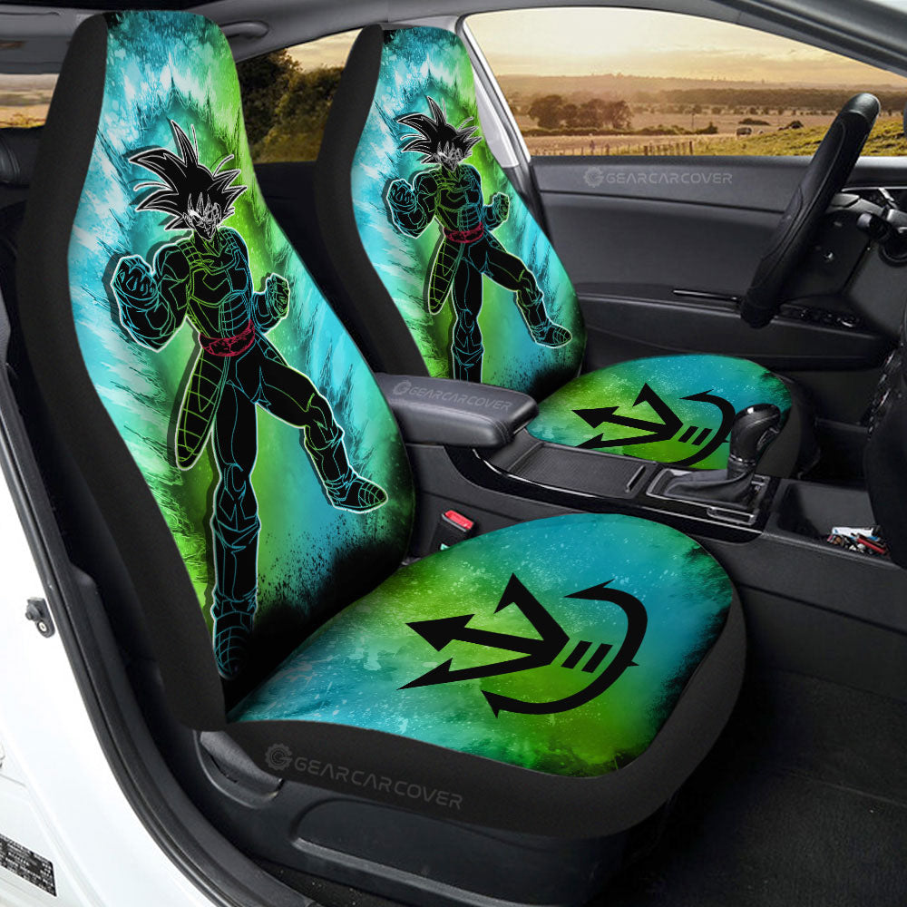 Bardock Car Seat Covers Custom Anime Car Accessories - Gearcarcover - 2