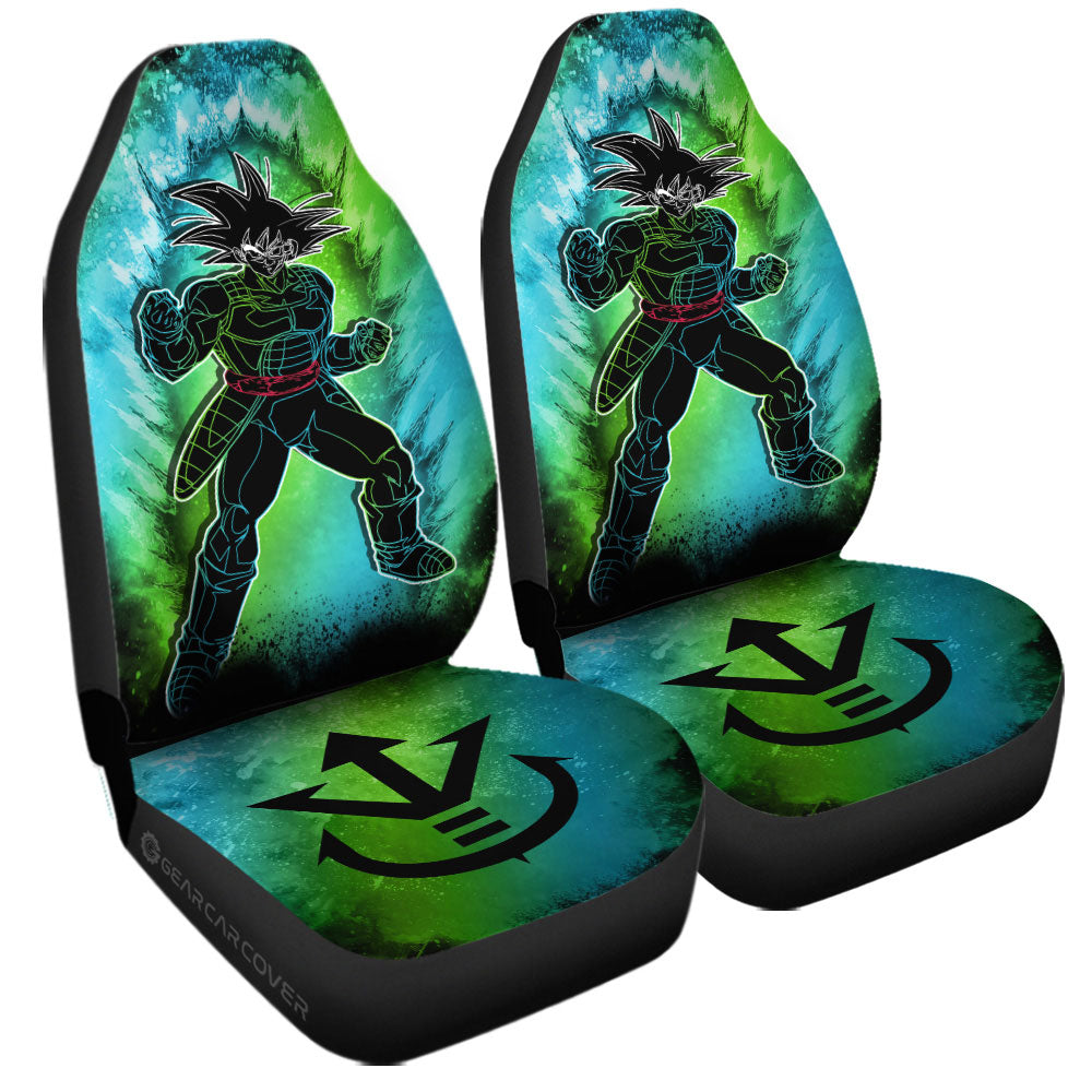 Bardock Car Seat Covers Custom Anime Car Accessories - Gearcarcover - 3