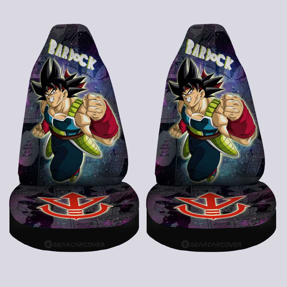 Bardock Car Seat Covers Custom Car Accessories Manga Galaxy Style - Gearcarcover - 4