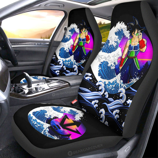 Bardock Car Seat Covers Custom Dragon Ball Car Interior Accessories - Gearcarcover - 1
