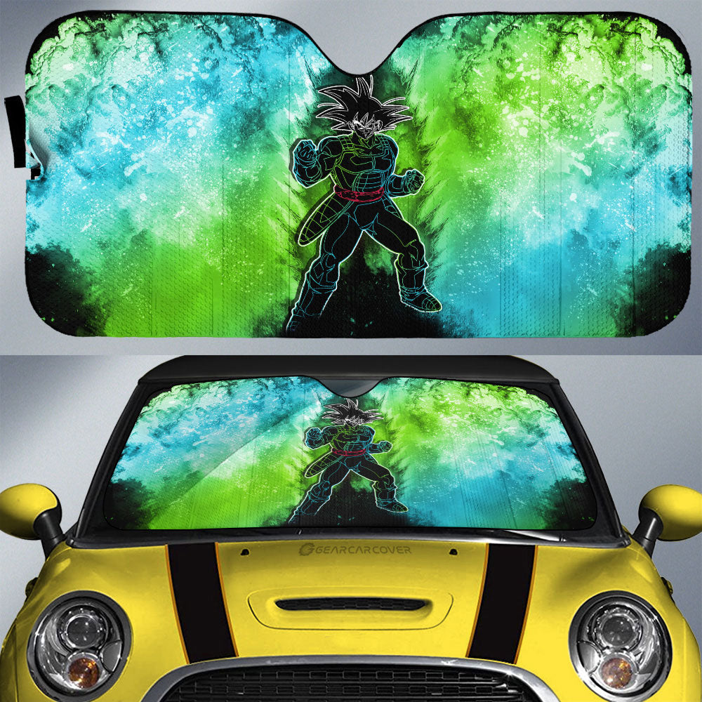 Bardock Car Sunshade Custom Anime Car Accessories - Gearcarcover - 1