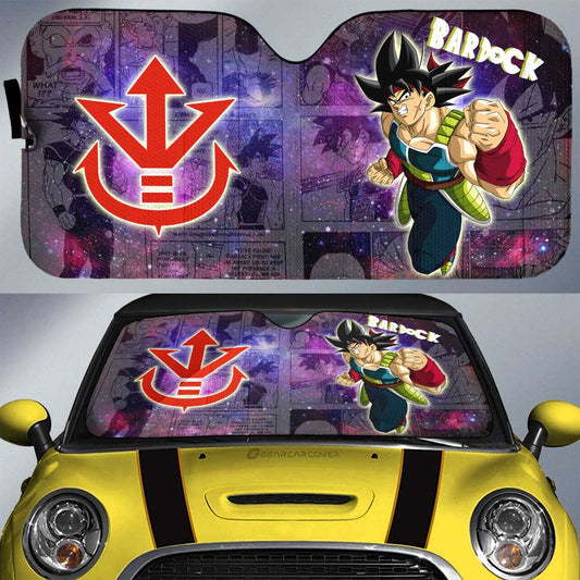 Bardock Car Sunshade Custom Car Accessories Manga Galaxy Style - Gearcarcover - 1