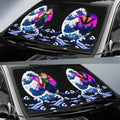 Bardock Car Sunshade Custom Dragon Ball Car Interior Accessories - Gearcarcover - 2