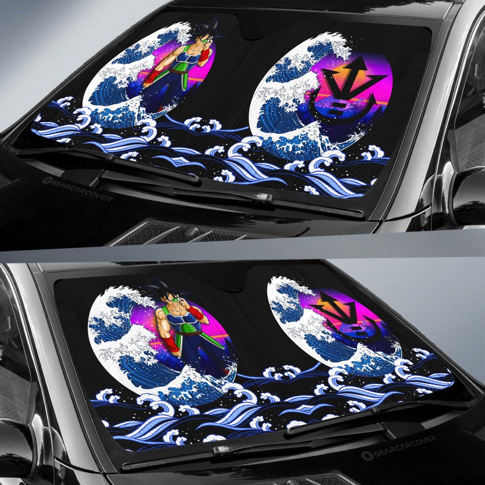 Bardock Car Sunshade Custom Dragon Ball Car Interior Accessories - Gearcarcover - 2