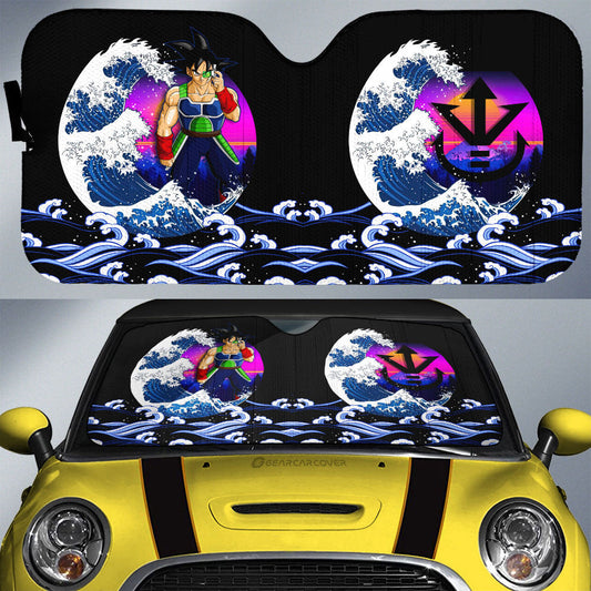 Bardock Car Sunshade Custom Dragon Ball Car Interior Accessories - Gearcarcover - 1