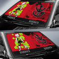 Bardock Car Sunshade Custom Manga Color Style - Gearcarcover - 2