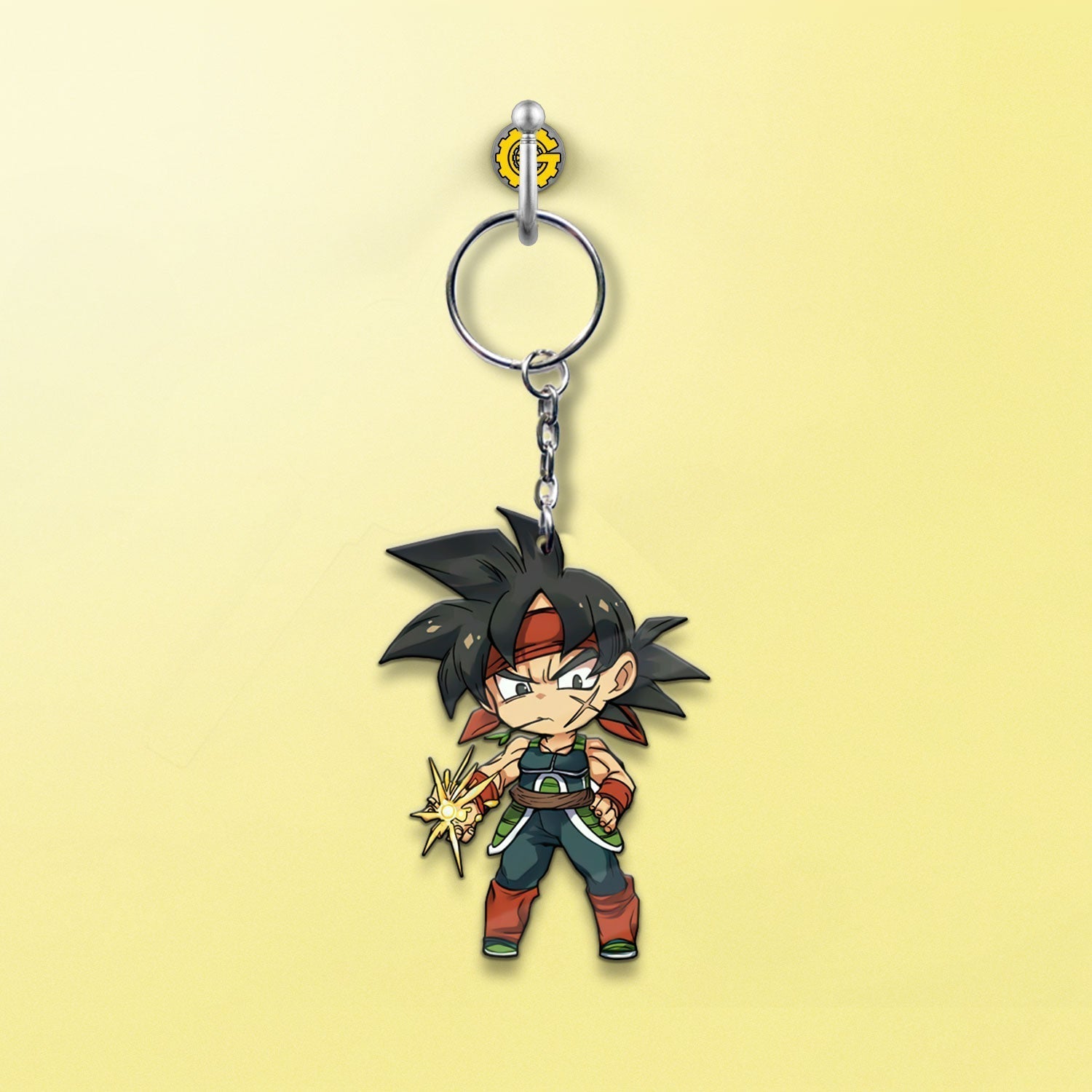 Bardock Keychain Custom Car Accessories - Gearcarcover - 2